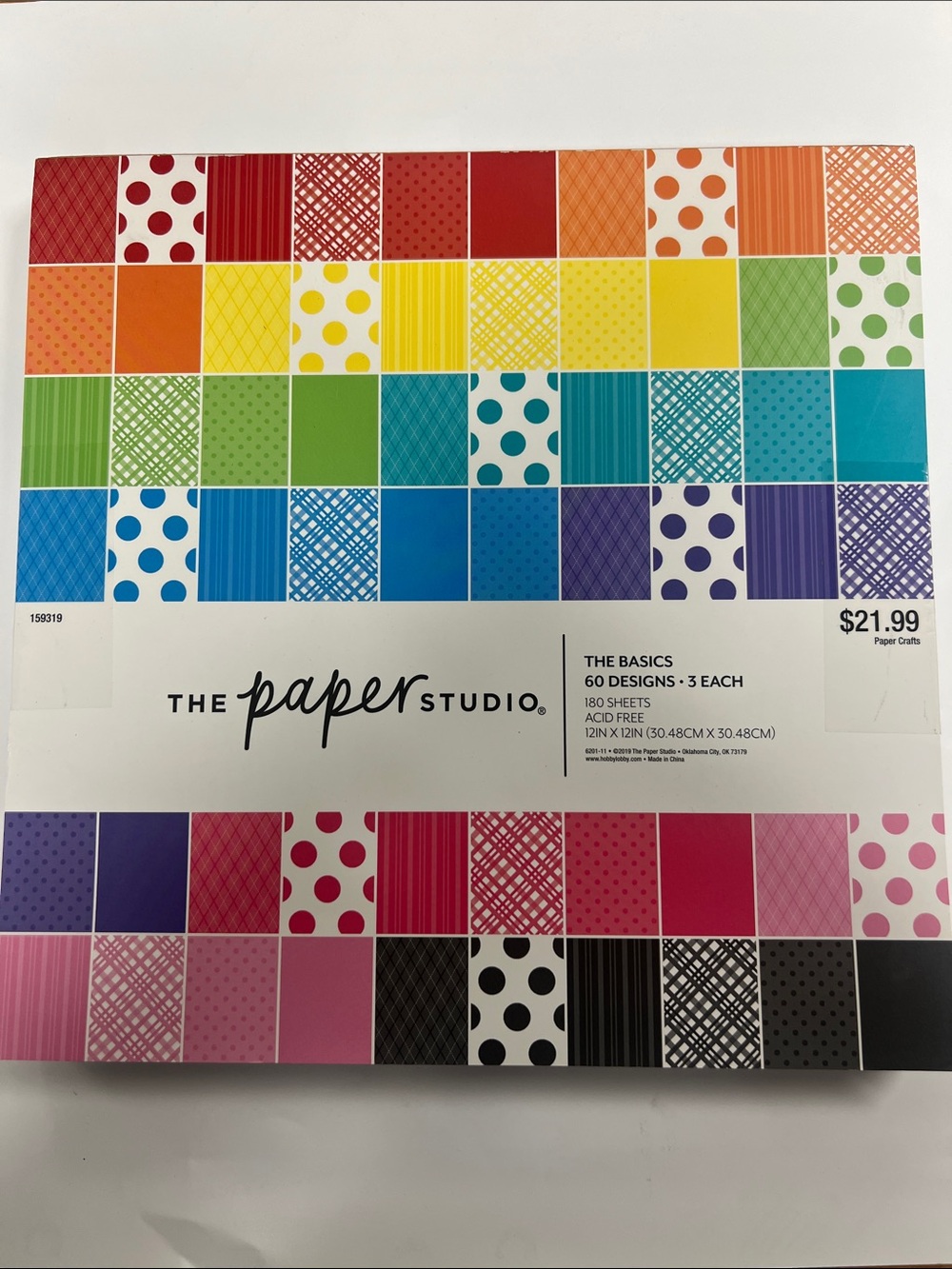 The Paper Studio Multicolor Assorted Scrapbook Paper Pack Unopened(NWT)